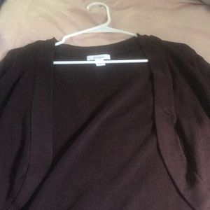 Brown cotton sweater